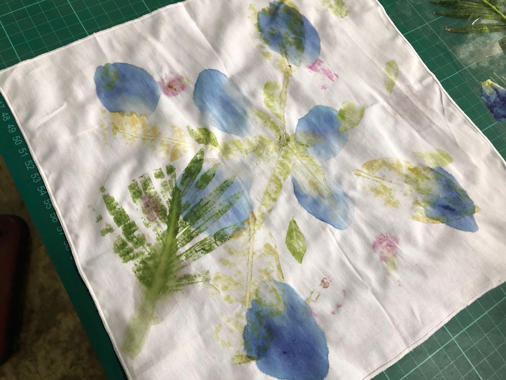 花草槌染拓印藝術 | 學習型組織完形計畫 | 企業學思達演練