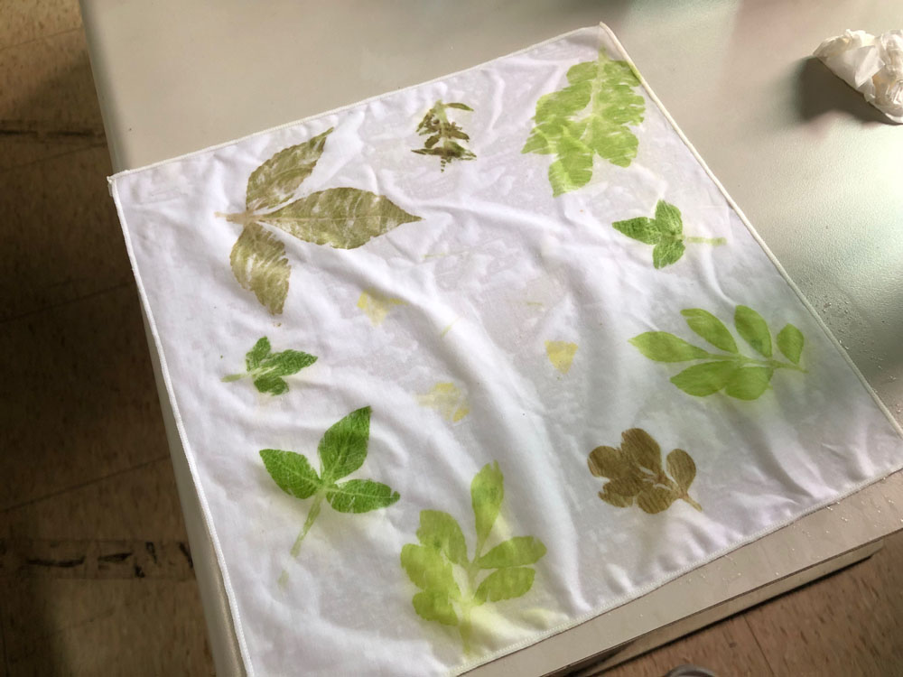 花草槌染拓印藝術 | 學習型組織完形計畫 | 企業學思達演練